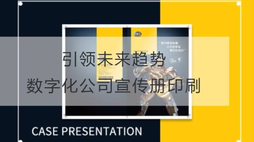 引领未来趋势：数字化公司宣传册印刷