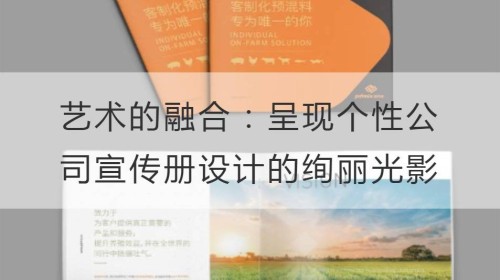 艺术的融合：呈现个性公司宣传册设计的绚丽光影